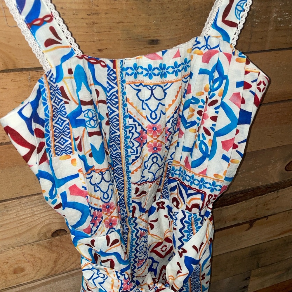 Fate Romper Multicolor Smocked